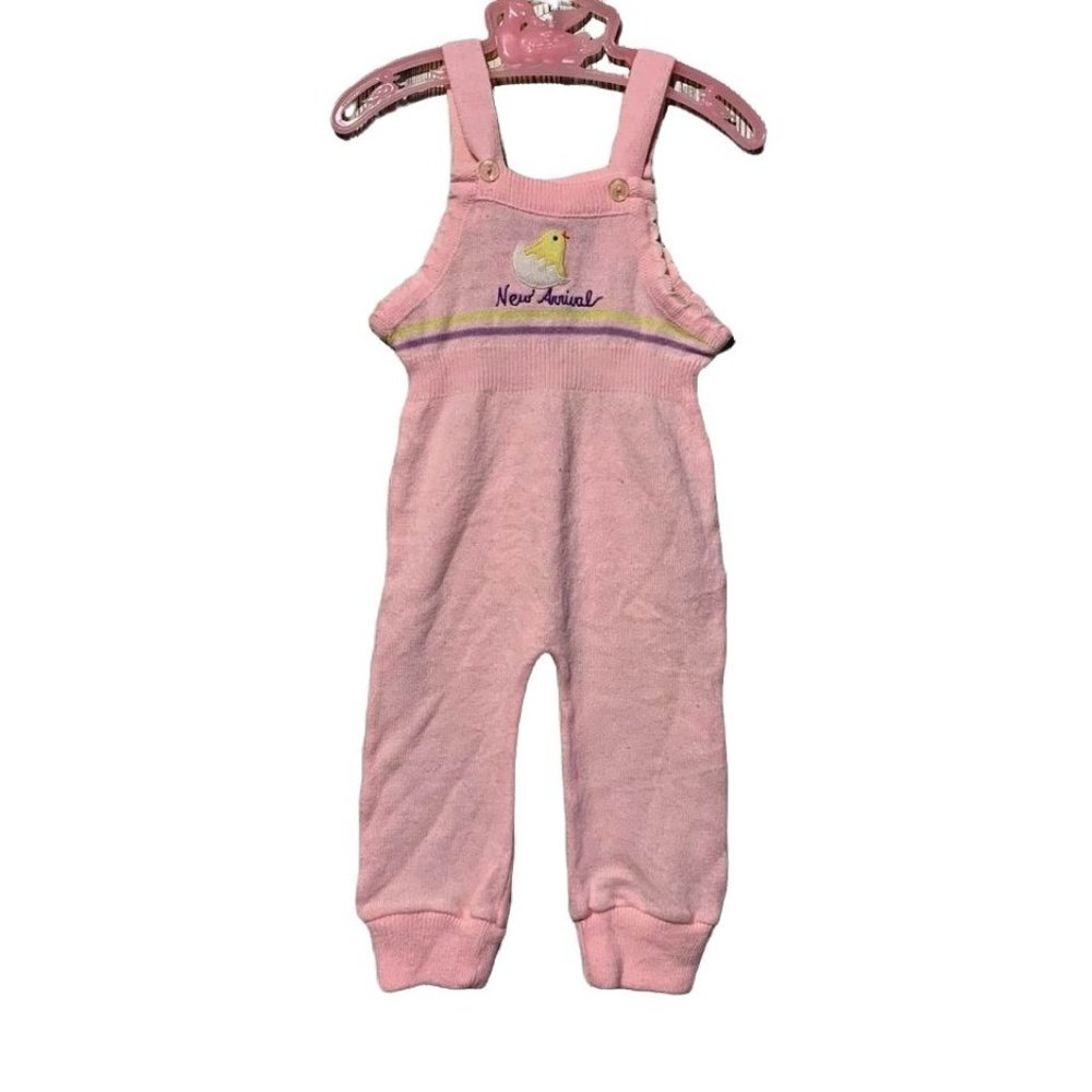 Vintage Pastel New Arrival Baby Chick Romper
